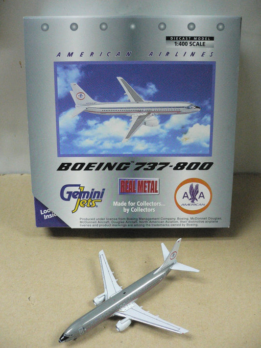 GEMINI JETS 1/400 AMERICAN AIRLINES BOEING 737-800 N951AA