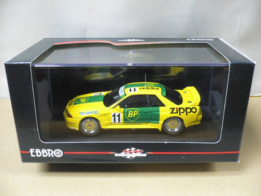 EBBRO 1/43 NISSAN SKYLINE BP TRAMPIO Gr.A 1993 YELLOW #11