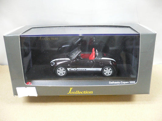 KYOSHO JCOLLECTION 1/43 DAIHATSU COPEN 2006 PURPLE WITH WHITE STRIPE