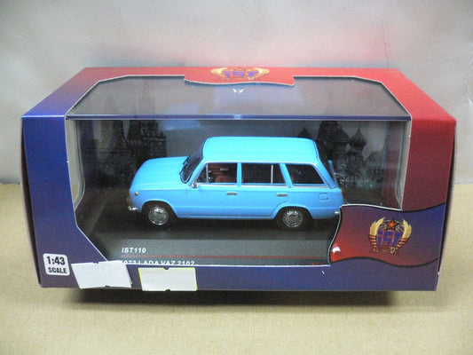 IST 1/43 LADA VAZ 2102 1973 BLUE