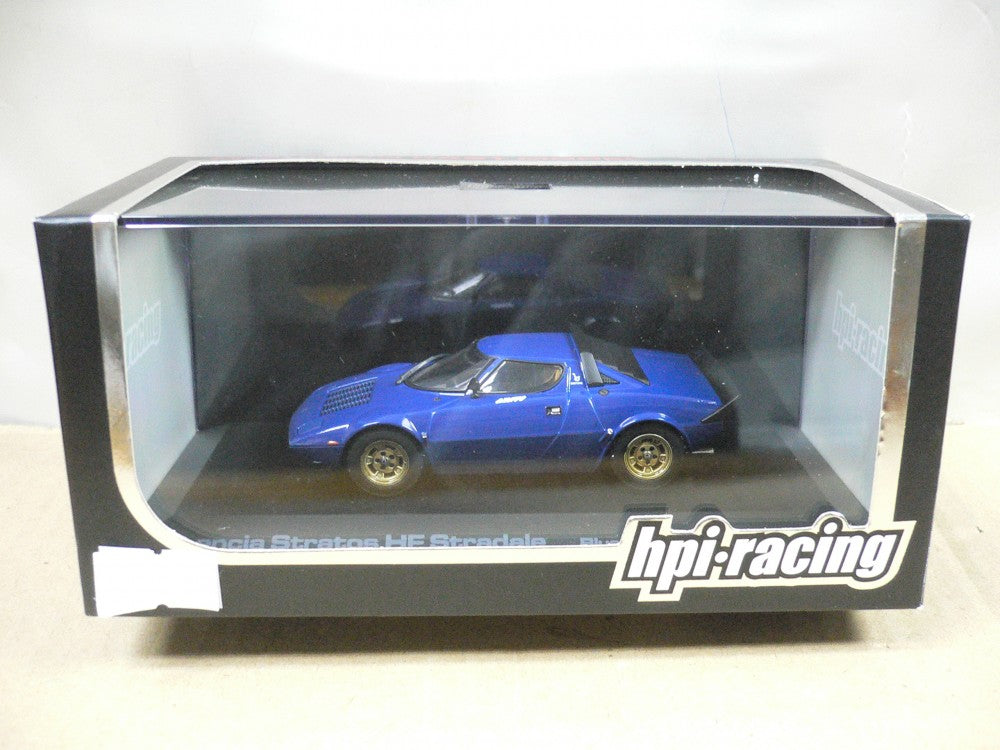 HPI 1/43 LANCIA STRATOS HF STRADALE BLUE