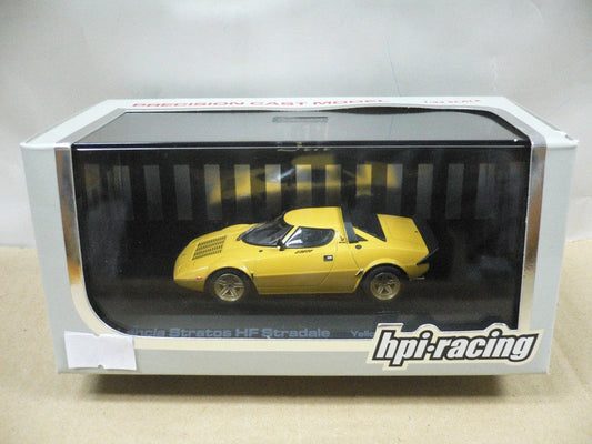 HPI 1/43 LANCIA STRATOS HF STRADALE YELLOW