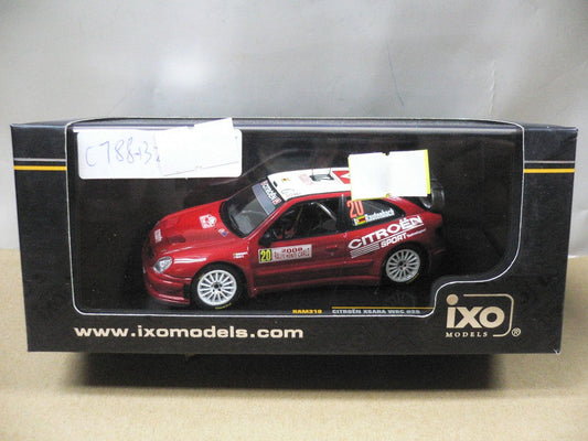 IXO 1/43 CITROEN XSARA WRC RALLY MONTE CARLO 2008 C.RAUTENBCH D.SENIOR #20