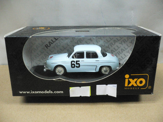 IXO 1/43 RENAULT DAUPHINE WINNER RALLY MONTE CARLO 1958 G.MONRAISSE J.FERET #65