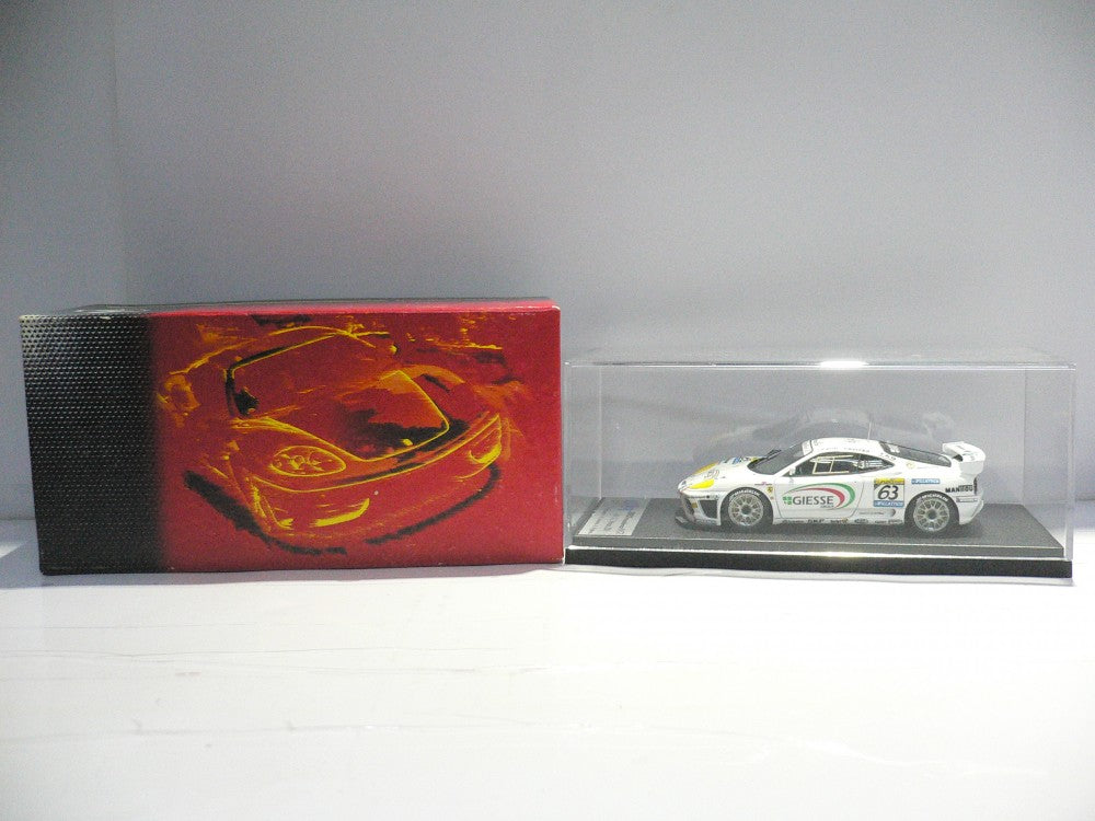 BBR 1/43 FERRARI F360 MODENA N/GT FIA GT MONZA 2001 #63