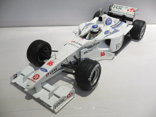 HOTWHEELS 1/18 Ford Stewart SF3 Rubens Barrichello #16