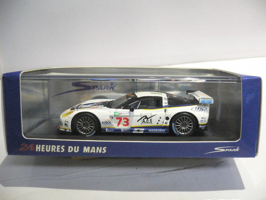 SPARK 1/43 CORVETTE C6-R LUC ALPHAND AVENTURES LM 2008 #73