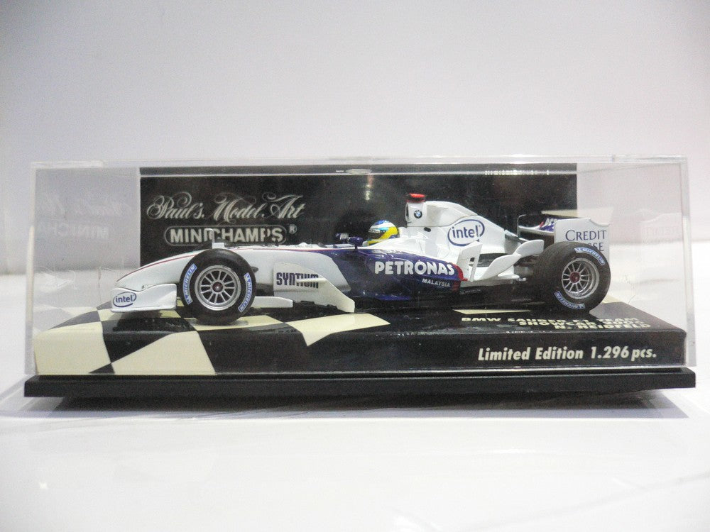 MINICHAMPS 1/43 BMW SAUBER F1 TEAM SHOWCAR 2006 N.HEIDFELD #16