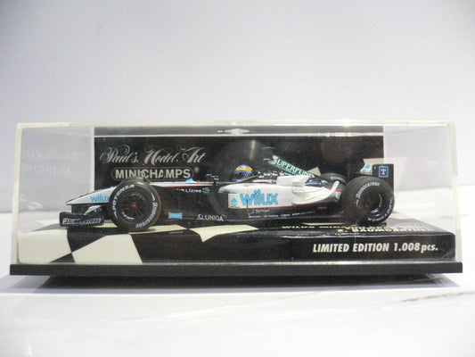 MINICHAMPS 1/43 WILUX MINARDI COSWORTH SHOWCAR Z.BAUMGARTNER 2004