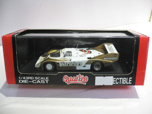 QUARTZO 1/43 PORSCHE 956 SHORT TAIL "WARSTEINER" DRM NORISRING 1983 #1 Q3057