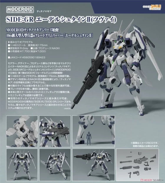 MODEROID 1/48【Titanomachia】SIDE:GR Edelstein II (Zwei)