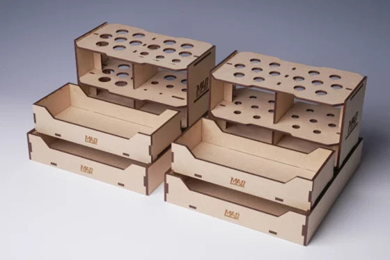 MADWORK SR-001 Craftsman Composite Knife Storage Rack (Maple Color)