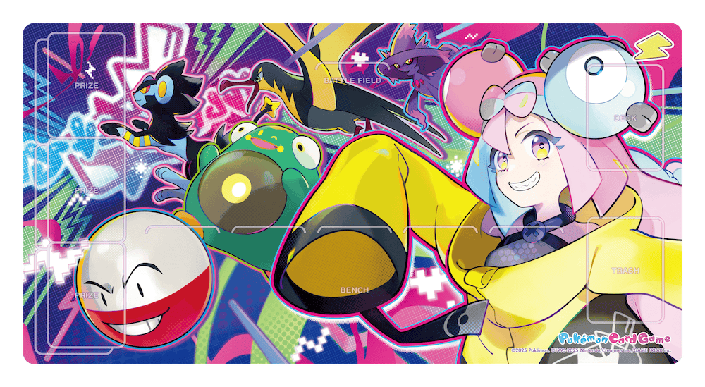 Pokémon shape playmat SV9 strange tree