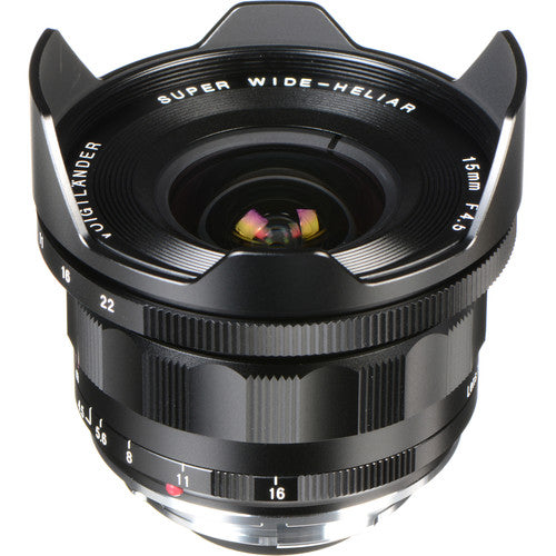 Voigtlander Super Wide Heliar 15 mm f/4.5 Aspherical III Lens (Sony E-mount)