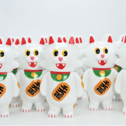 Flat Cat (Maneki Neko)