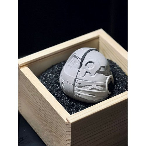 Mechanical Daruma (lime version)