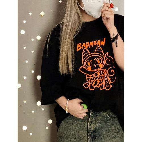 Badmeaw Tee - Black (M)
