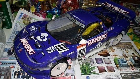 TAMIYA TB-02 water tank with waterproof electric transformer and waterproof servo, 9.5T motor