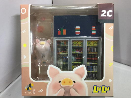 TOYEAST TINY 1/35 2C LuLu 7-ELEVEN Mini Drink Cabinet X Stretch LuLu Pig ATS35011 00075