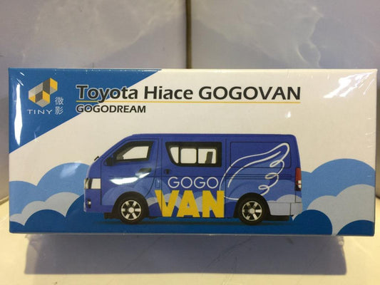 TOYEAST TINY CITY DIE-CAST TOYOTA HIACE GOGOVAN GOGODREAM ATC64427 14046