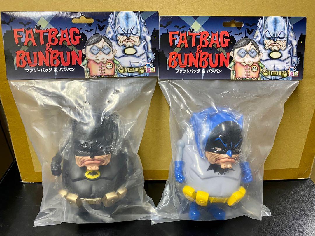 C135-113 C135-114 Zhuse Co., Ltd. SOFUBI FATBAG & BUNBUN enamel FIGURE BATMAN welcome to sell in bulk