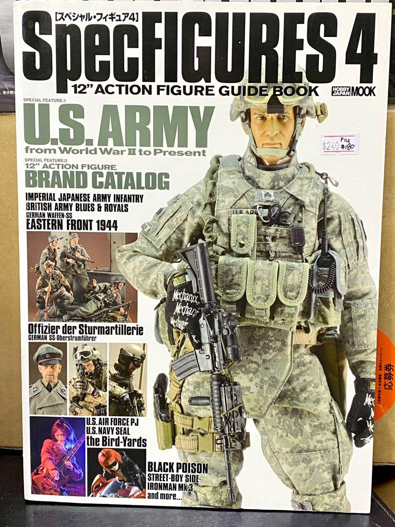 SPECFIGURES 4 HOBBY JAPAN MOOK 12” ACTION FIGURE GUIDEBOOK 2009 RANGER 1/6 Figure Book
