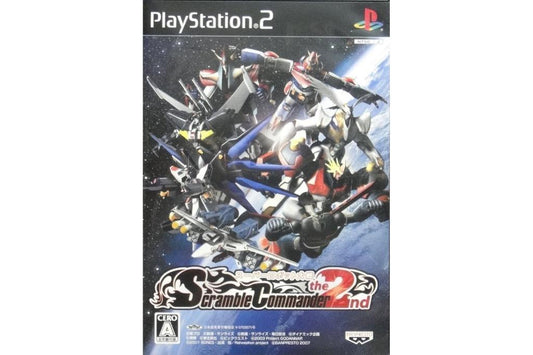 SONY PS2 SUPER ROBOT WAR SCRAMBLE COMMANDER 2 SLPS25750 BUY-73596
