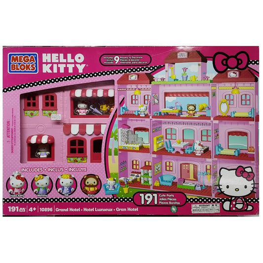 MEGA BLOKS SANRIO HELLO KITTY GRAND HOTEL 10896