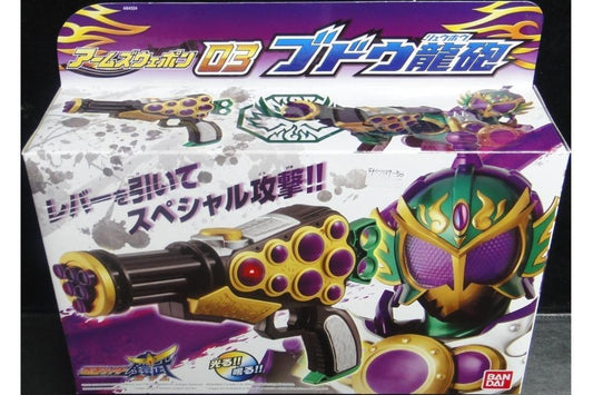 BANDAI 84324 KAMEN RIDER GAIM KAMEN RIDER RYUGEN BUDOU RYUUHOU Kamen Rider Gaim Kamen Rider Ryugen Grape Dragon Cannon
