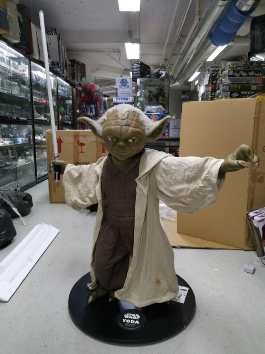 LIFE SIZE 1:1 STAR WARS YODA STATUE LIFESIZE 1/1 GENTLE GIANT MOVIE