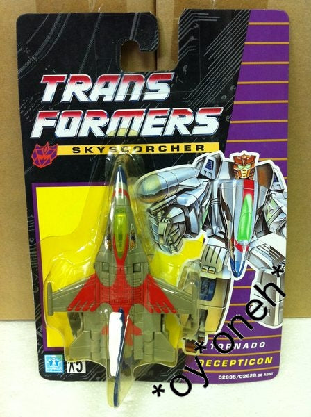 HASBRO TRANSFORMERS G2 DECEPTICON SKYSCORCHER TORNADO 01126  b18513404