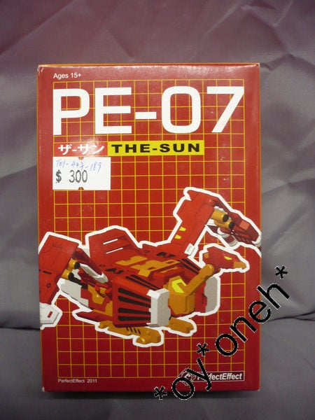 PERFECT EFFECT TRANSFORMERS PE-07 THE-SUN  b19145074