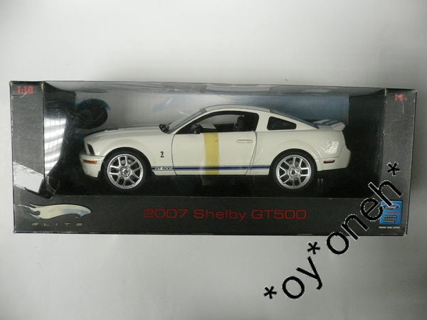 HOTWHEELS 1/18 FORD 2007 SHELBY GT500