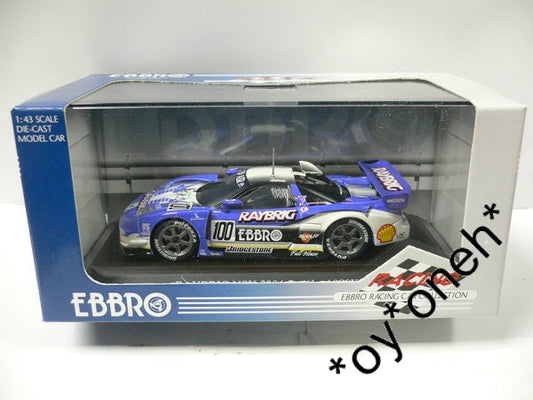 EBBRO 1/43 HONDA RAYBRIG NSX 2004 SUZUKA 1000Km BLUE #100