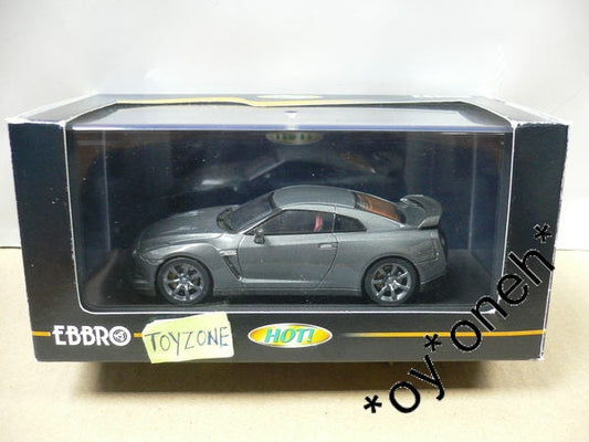 EBBRO 1/43 NISSAN SKYLINE GT-R BLACK EDITION GUN EDITION
