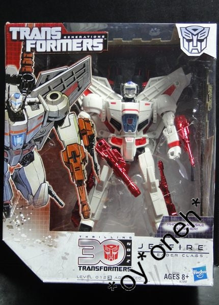 HASBRO TRANSFORMERS GENERATIONS 01 SERIES 001 LEADER CLASS AUTOBOT JETFIRE 94198  b31722947