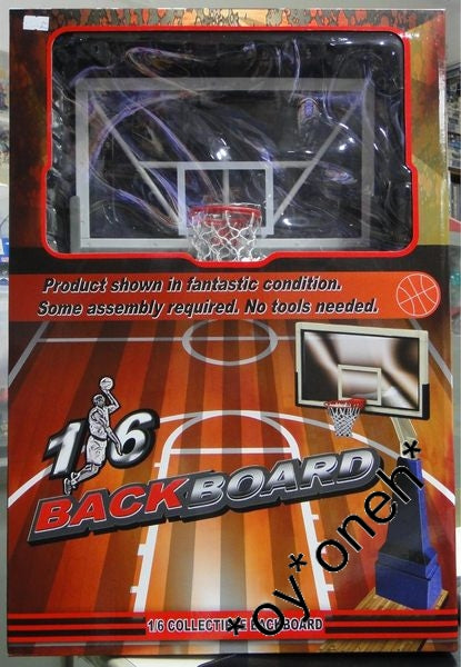 STORM TOYS BASKETBALL BACKBOARD FOR 1/6 ACTION FIGURE Basketball stand scene