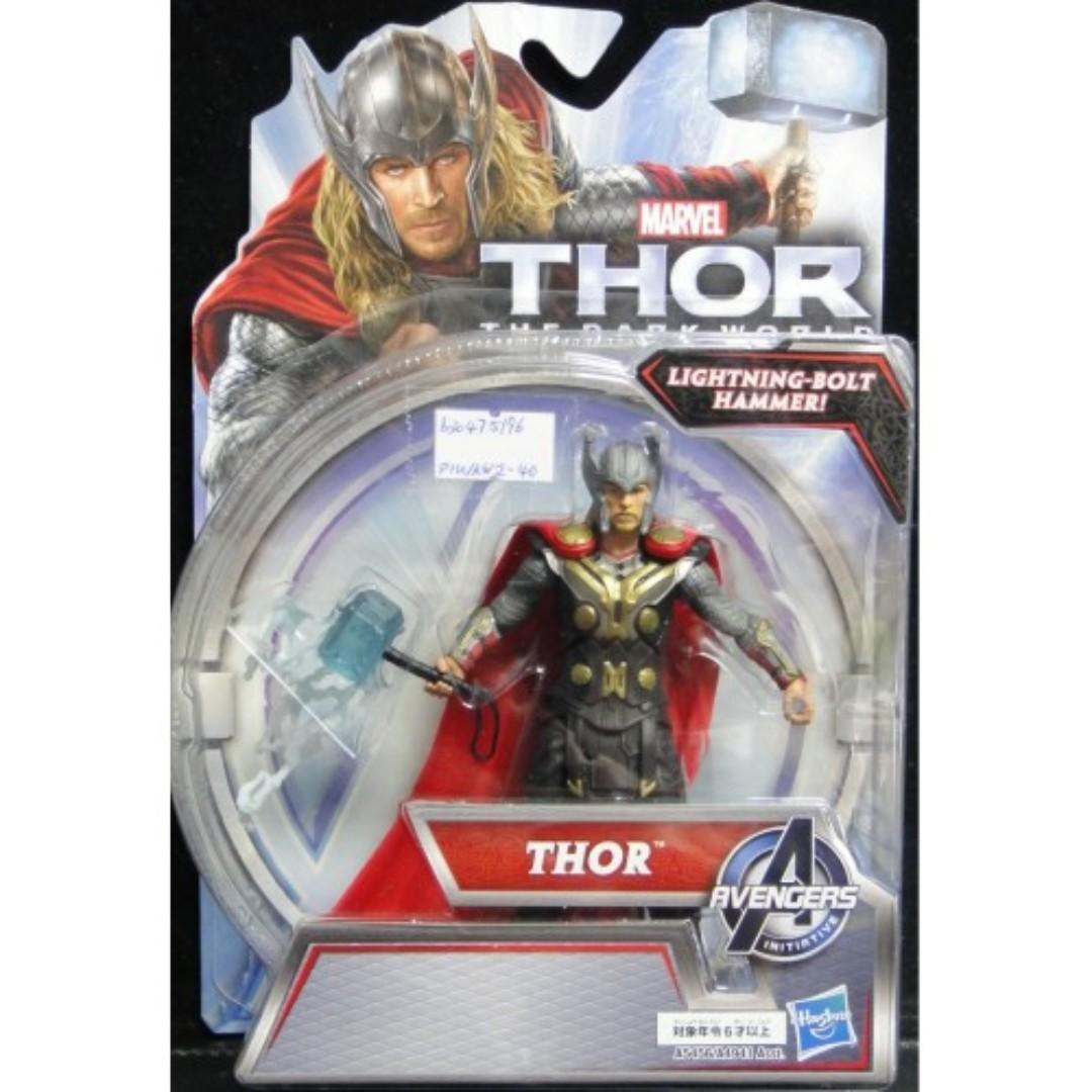 HASBRO THOR WITH LIGHTING-BLOT HAMMER 60849 PIU/KW2-40