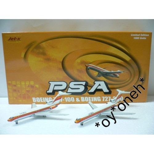 DRAGON WINGS JET-X 1/400 PSA BOEING 727-100 & BOEING 727-200 N977PS N559PS