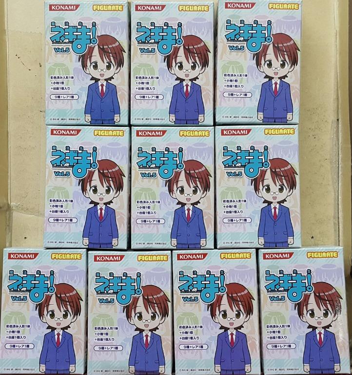 KONAMI 13021 NEGIMA MAGISTER NEGI MAGI VOL.5 WITH RARE SET  L