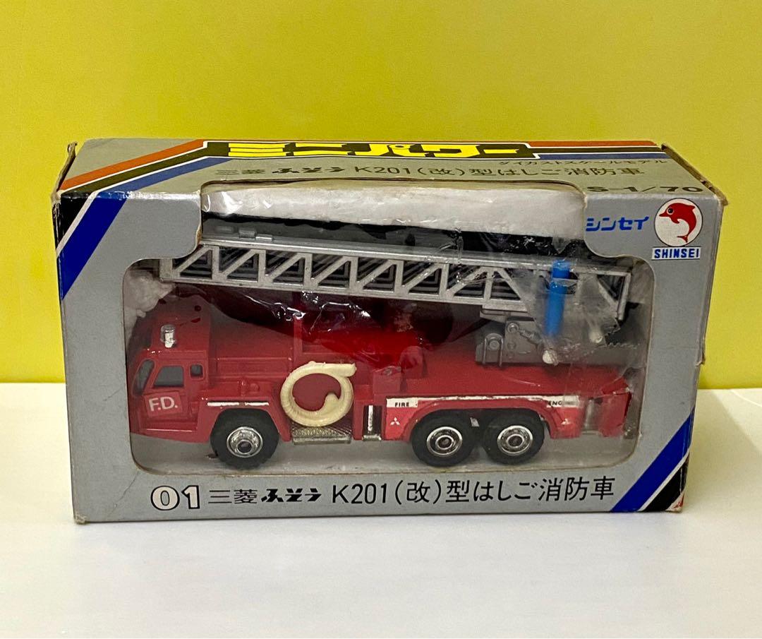 SHINSEI 1/70 MINI POWER 01 Mitsubishi K021  fire truck FIRE ENGINE
