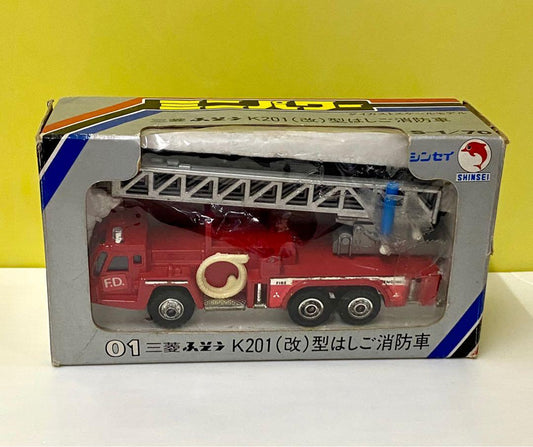 SHINSEI 1/70 MINI POWER 01 Mitsubishi K021  fire truck FIRE ENGINE