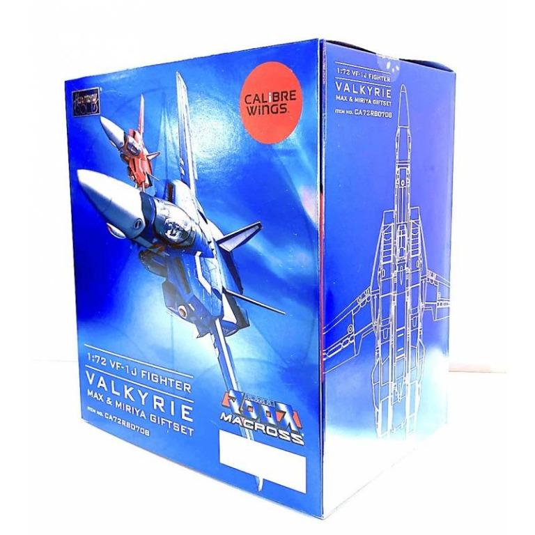 CALIBRE WINGS 1/72 Macross VF-1J Max & Miriya Fighter Valkyrie Giftset CA72RB0708