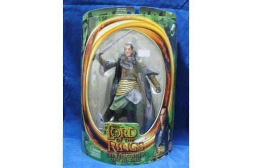 TOY BIZ 81062 THE LORD OF THE RING THE FELLOWSHIP OF THE RING ELROND W/ ELVEN SWORD ATTACK ACTION