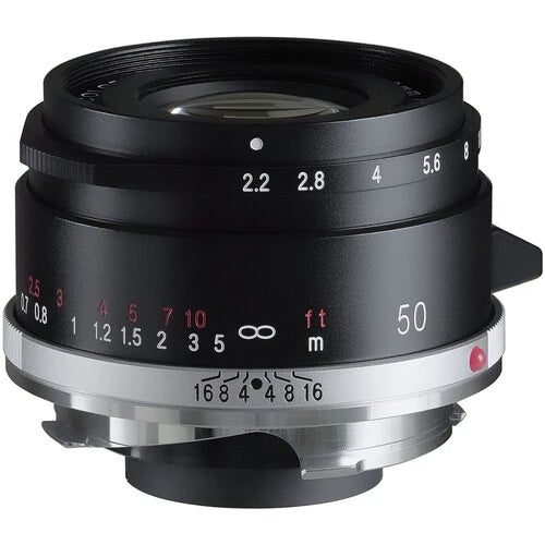 Voigtlander Color-Skopar 50mm F2.2 VM lens (Leica M mount/black)