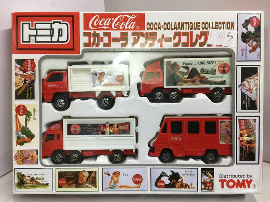 TOMY TOMICA COCA-COLA ANTIQUE COLLECTION Vehicle Set