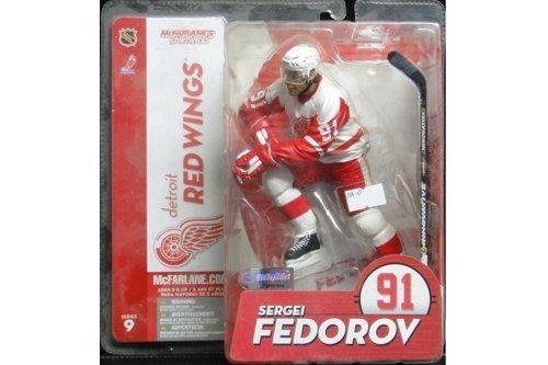 MCFARLANE NHLPA SPORTSPICKS SERIES 9 RED WINGS 91 SERGEI FEDOROV 71412