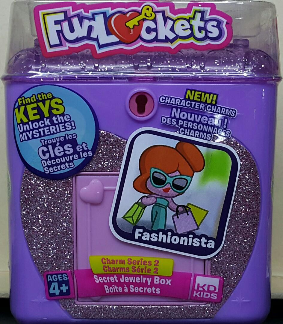 KD KIDS 67477 Mysterious Surprise Small Box Elegant Series 2nd Series Secret Jewelry Box - Fashionista FUN LOCKETS CHARM SEREIS 2 SECRET JEWELLERY BOX - FASHIONISTA