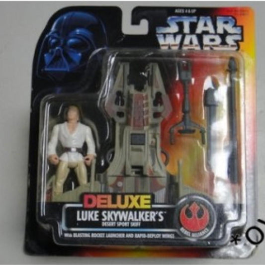 KENNER STAR WARS DELUXE LUKE SKYWALKER'S DESERT SPORT SKIFF