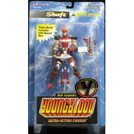 MCFARLANE TOYS ROB LIEFELD'S YOUNGBLOOD ULTRA-ACTION FIGURES 1 SHAFT